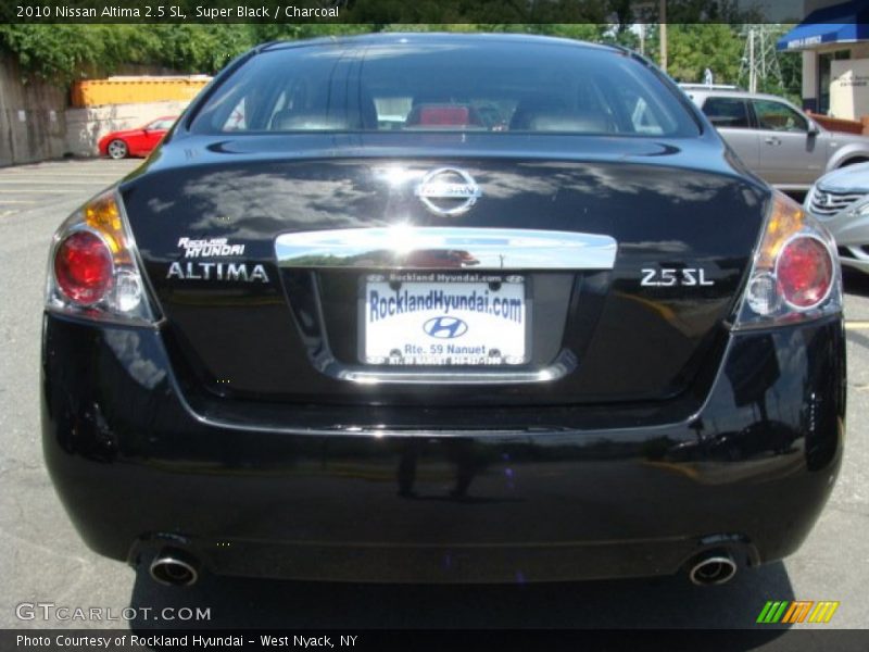 Super Black / Charcoal 2010 Nissan Altima 2.5 SL