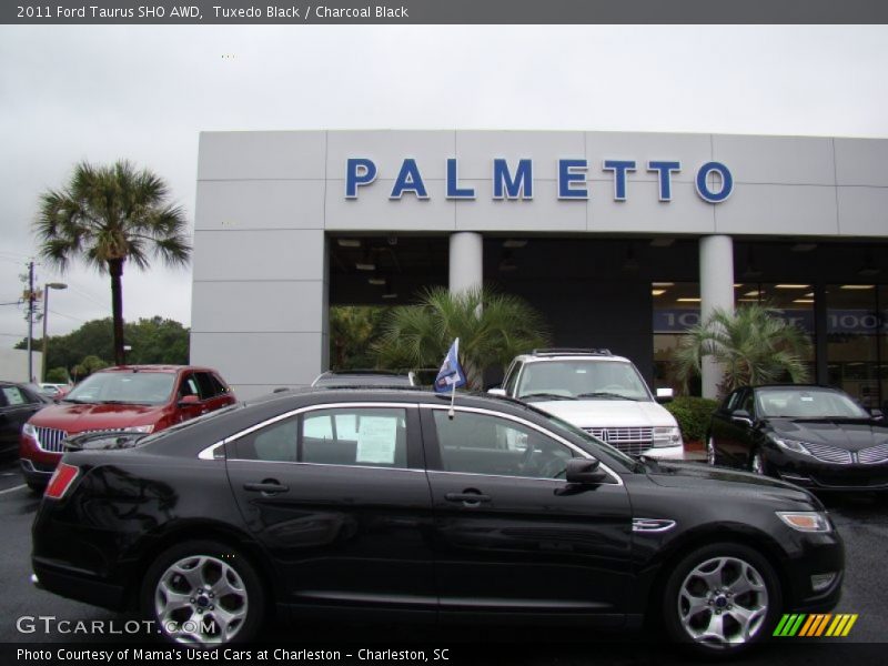 Tuxedo Black / Charcoal Black 2011 Ford Taurus SHO AWD