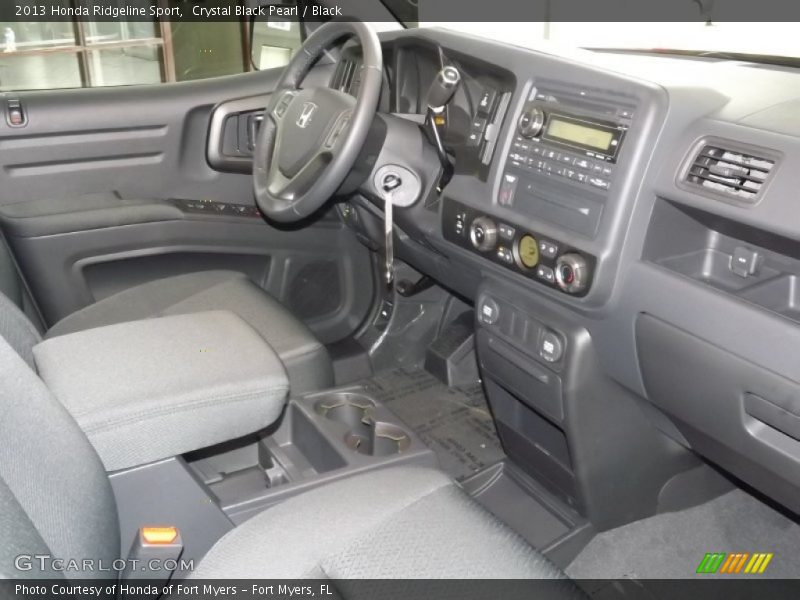 Crystal Black Pearl / Black 2013 Honda Ridgeline Sport
