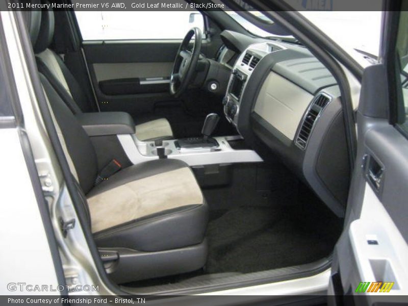 Gold Leaf Metallic / Black/Stone 2011 Mercury Mariner Premier V6 AWD