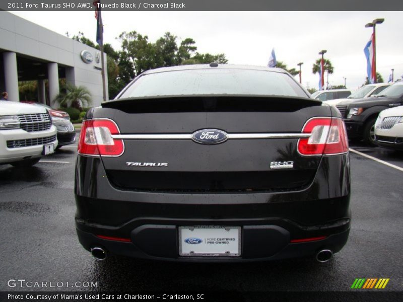 Tuxedo Black / Charcoal Black 2011 Ford Taurus SHO AWD