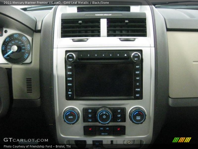 Gold Leaf Metallic / Black/Stone 2011 Mercury Mariner Premier V6 AWD