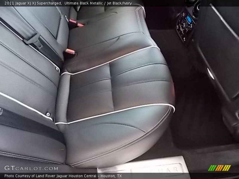 Ultimate Black Metallic / Jet Black/Ivory 2011 Jaguar XJ XJ Supercharged