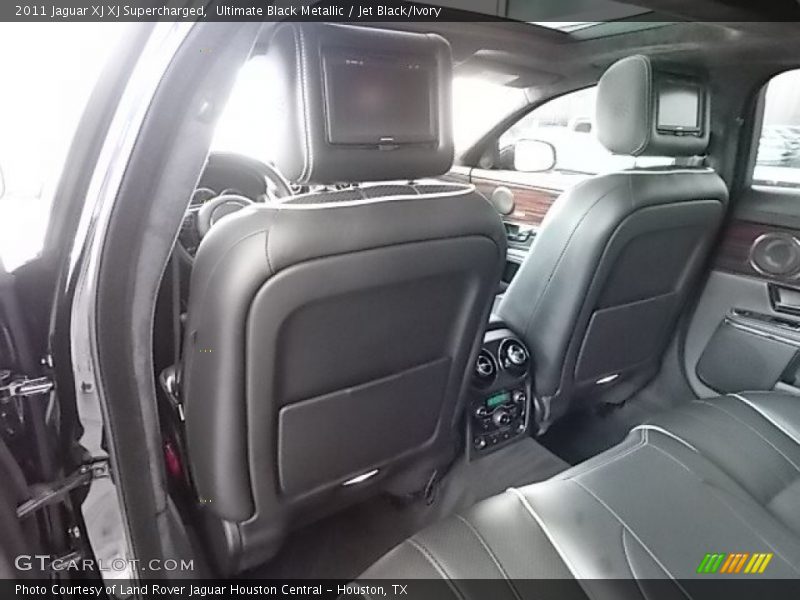 Ultimate Black Metallic / Jet Black/Ivory 2011 Jaguar XJ XJ Supercharged