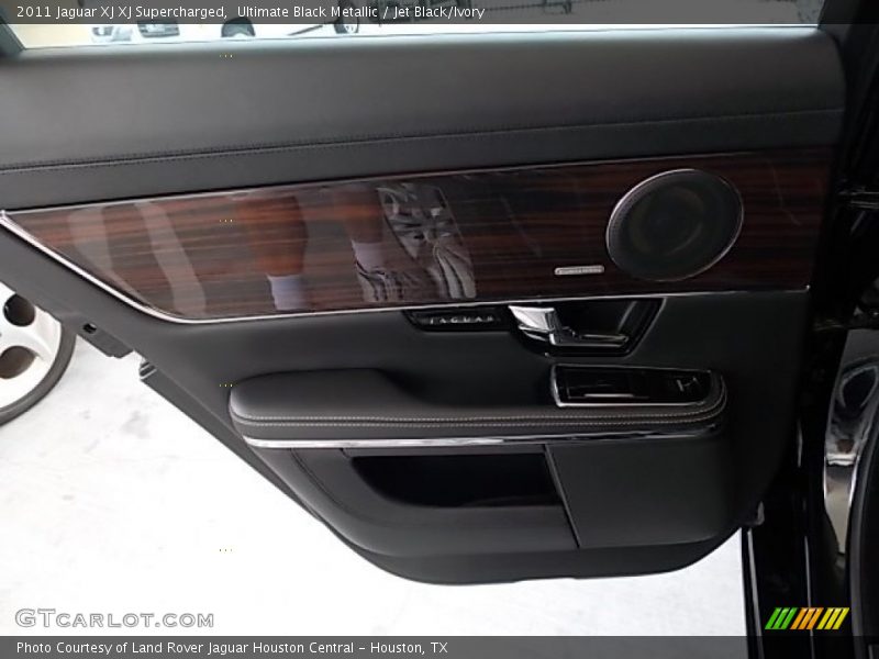 Ultimate Black Metallic / Jet Black/Ivory 2011 Jaguar XJ XJ Supercharged