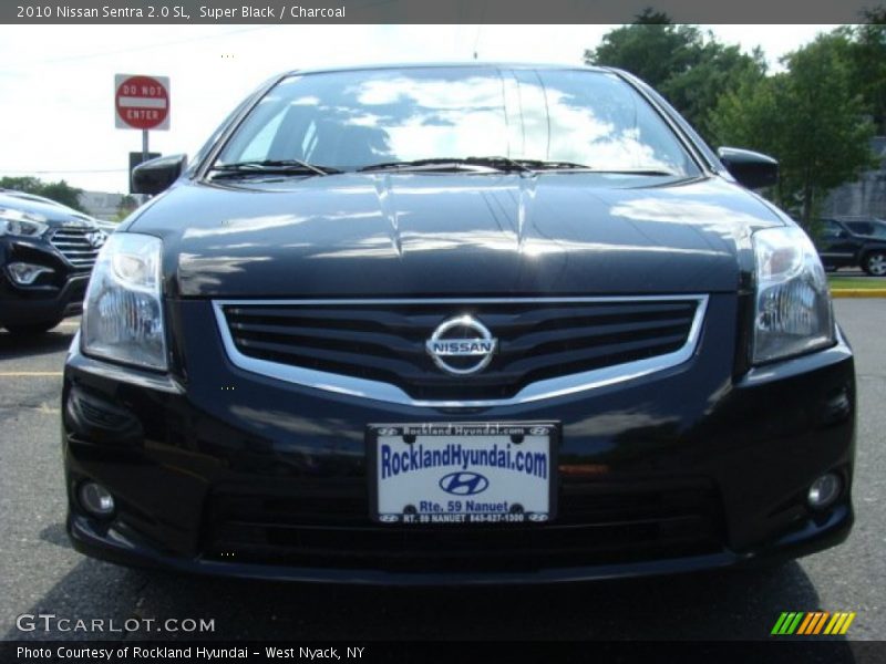 Super Black / Charcoal 2010 Nissan Sentra 2.0 SL