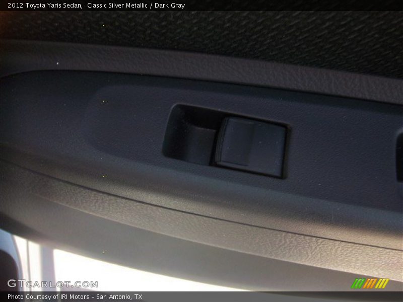 Classic Silver Metallic / Dark Gray 2012 Toyota Yaris Sedan