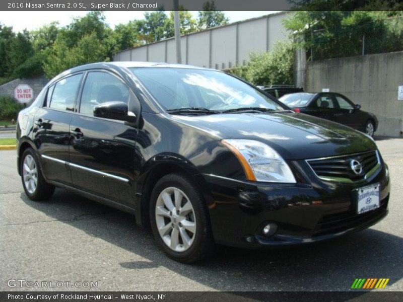 Super Black / Charcoal 2010 Nissan Sentra 2.0 SL