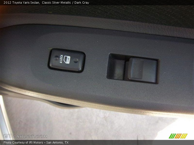 Classic Silver Metallic / Dark Gray 2012 Toyota Yaris Sedan