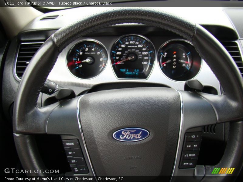 Tuxedo Black / Charcoal Black 2011 Ford Taurus SHO AWD
