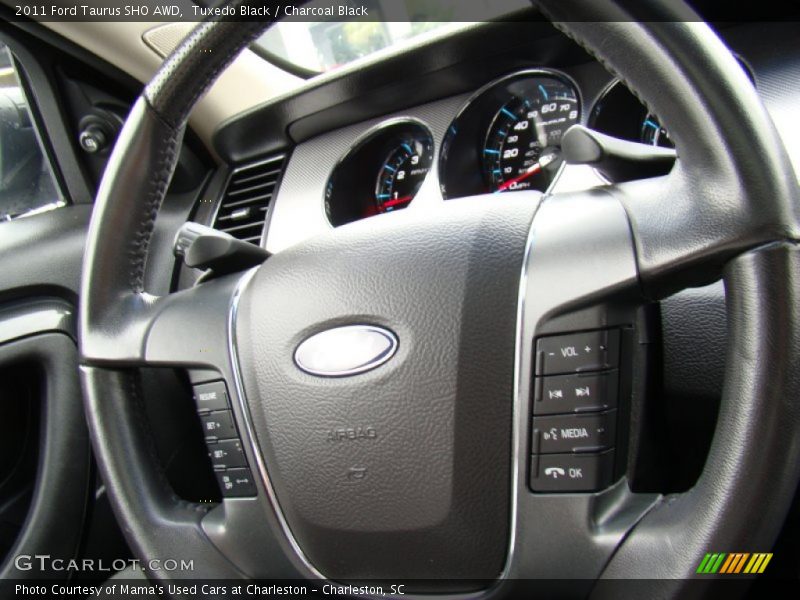 Tuxedo Black / Charcoal Black 2011 Ford Taurus SHO AWD