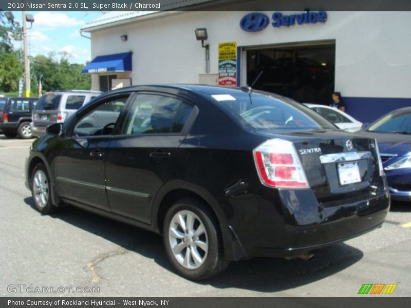 Super Black / Charcoal 2010 Nissan Sentra 2.0 SL