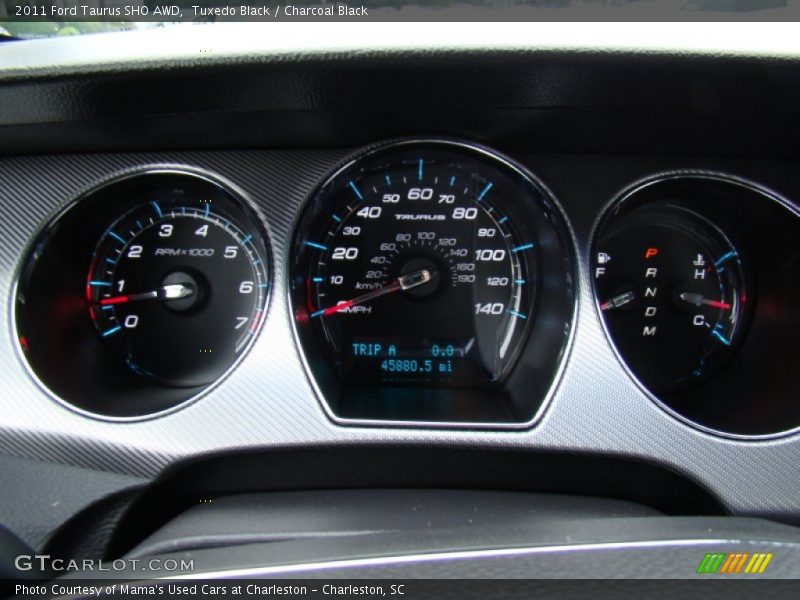 Tuxedo Black / Charcoal Black 2011 Ford Taurus SHO AWD