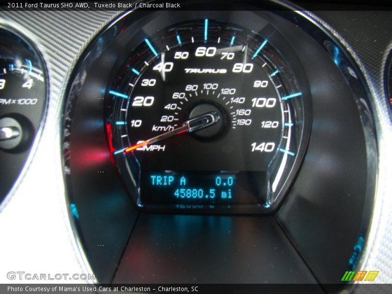 Tuxedo Black / Charcoal Black 2011 Ford Taurus SHO AWD