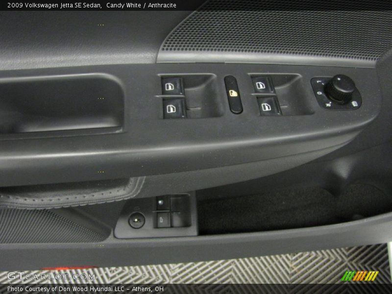 Candy White / Anthracite 2009 Volkswagen Jetta SE Sedan