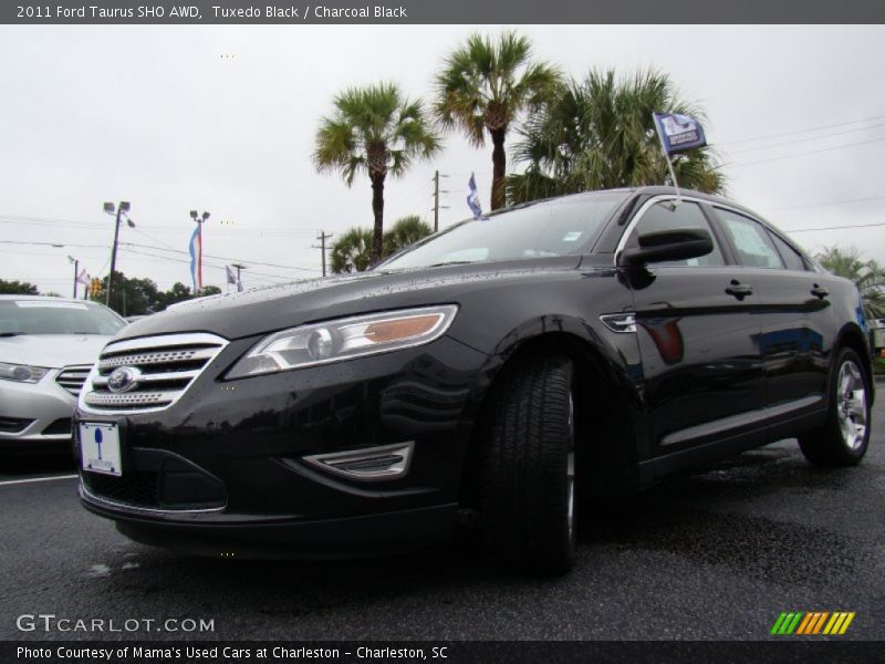 Tuxedo Black / Charcoal Black 2011 Ford Taurus SHO AWD