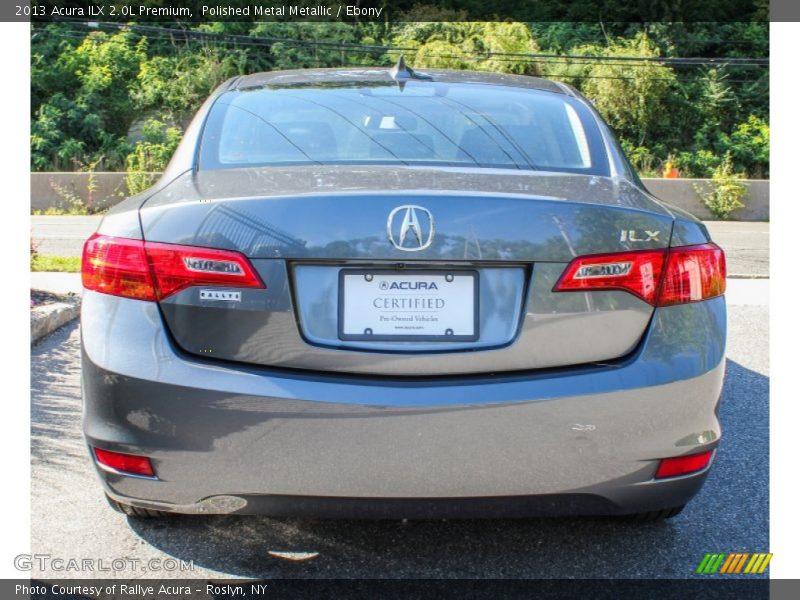 Polished Metal Metallic / Ebony 2013 Acura ILX 2.0L Premium