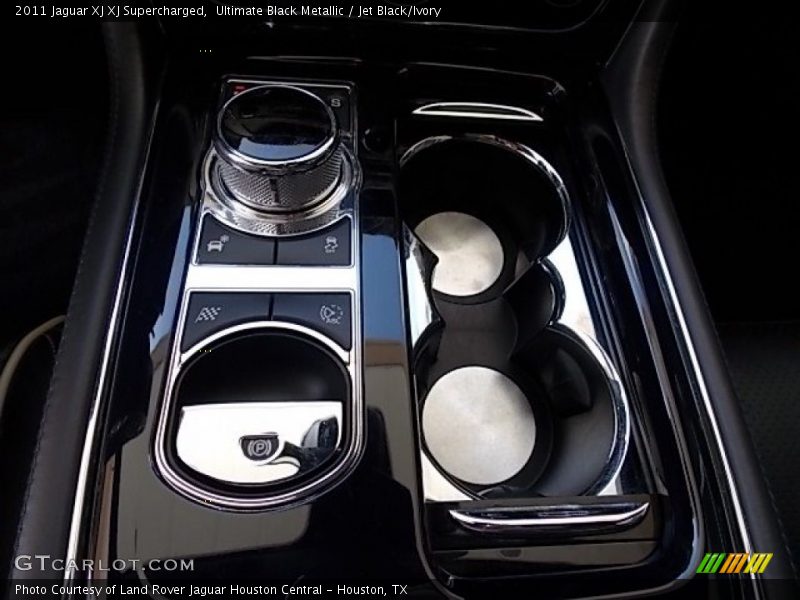 Ultimate Black Metallic / Jet Black/Ivory 2011 Jaguar XJ XJ Supercharged