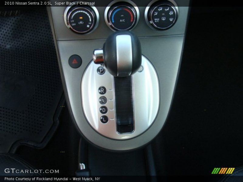 Super Black / Charcoal 2010 Nissan Sentra 2.0 SL