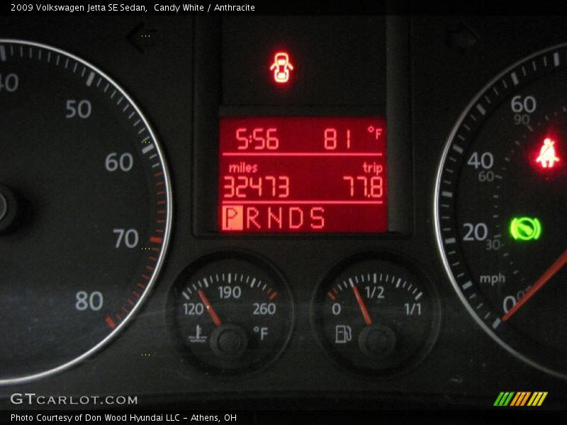 Candy White / Anthracite 2009 Volkswagen Jetta SE Sedan