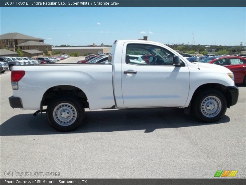 Super White / Graphite Gray 2007 Toyota Tundra Regular Cab