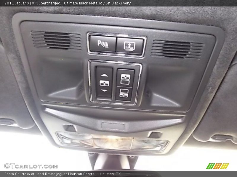 Ultimate Black Metallic / Jet Black/Ivory 2011 Jaguar XJ XJ Supercharged