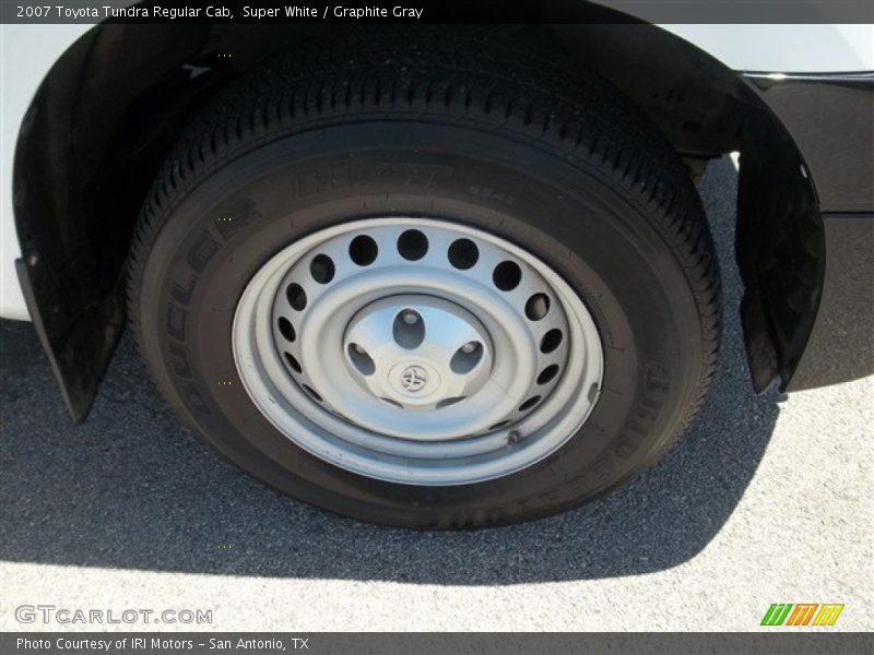 Super White / Graphite Gray 2007 Toyota Tundra Regular Cab