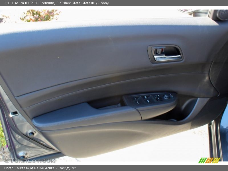 Polished Metal Metallic / Ebony 2013 Acura ILX 2.0L Premium