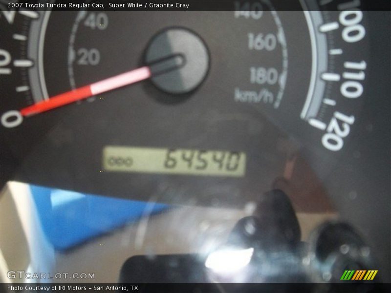Super White / Graphite Gray 2007 Toyota Tundra Regular Cab
