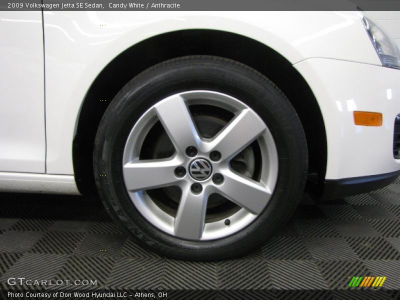Candy White / Anthracite 2009 Volkswagen Jetta SE Sedan