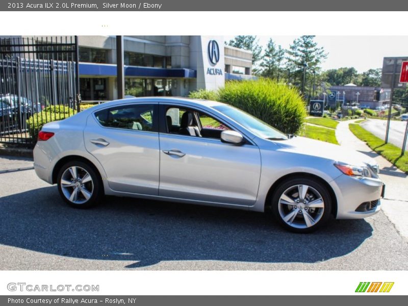 Silver Moon / Ebony 2013 Acura ILX 2.0L Premium