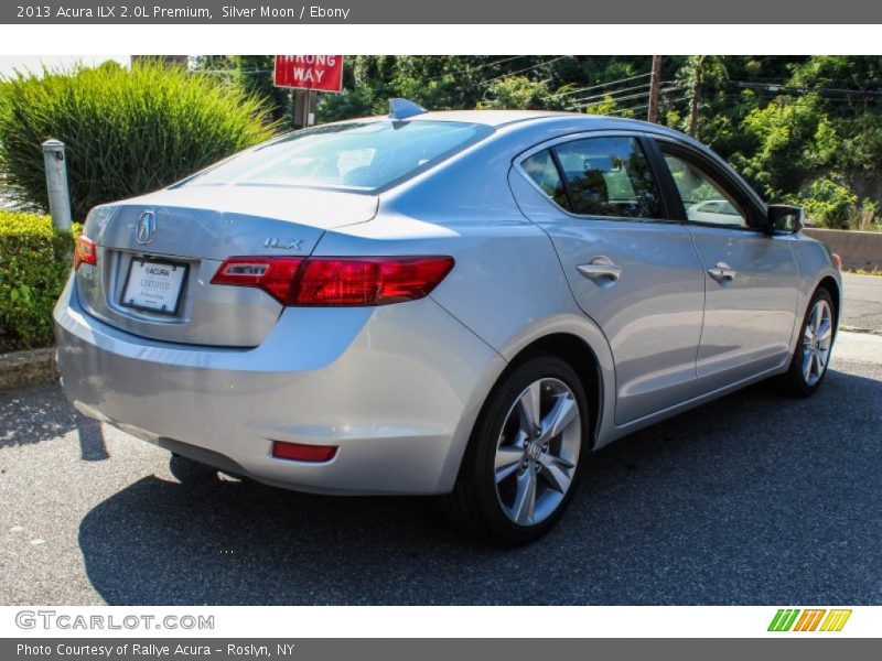 Silver Moon / Ebony 2013 Acura ILX 2.0L Premium