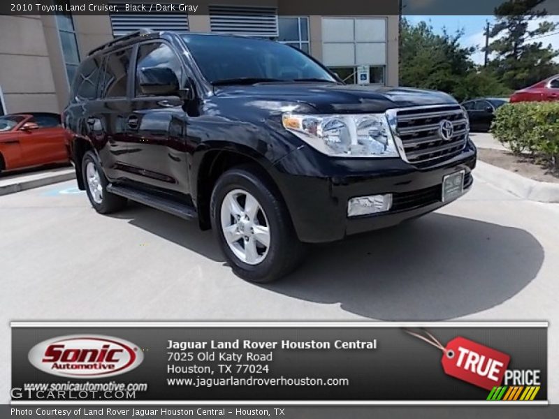 Black / Dark Gray 2010 Toyota Land Cruiser