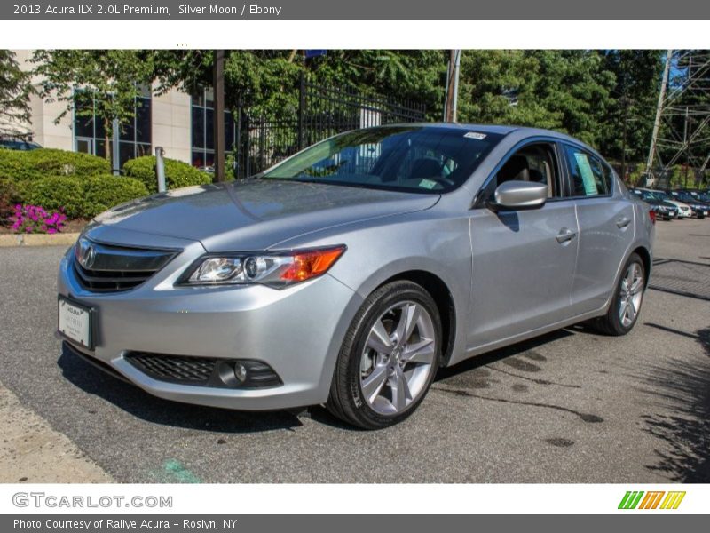Silver Moon / Ebony 2013 Acura ILX 2.0L Premium