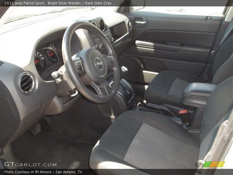 Bright Silver Metallic / Dark Slate Gray 2011 Jeep Patriot Sport