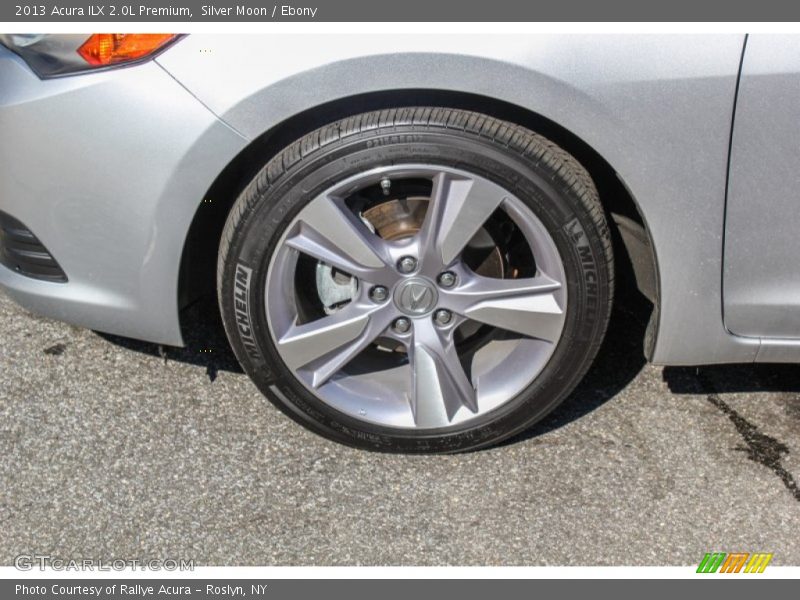 Silver Moon / Ebony 2013 Acura ILX 2.0L Premium