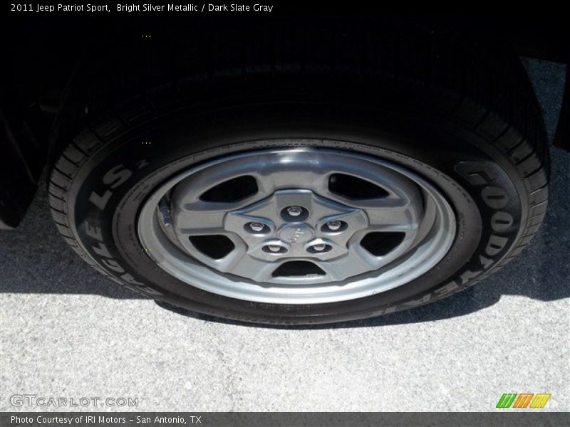 Bright Silver Metallic / Dark Slate Gray 2011 Jeep Patriot Sport
