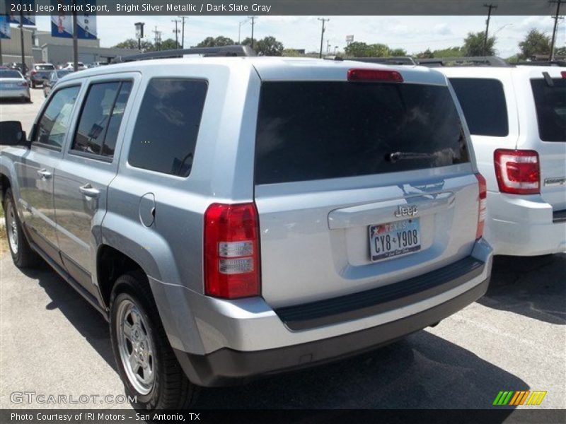 Bright Silver Metallic / Dark Slate Gray 2011 Jeep Patriot Sport
