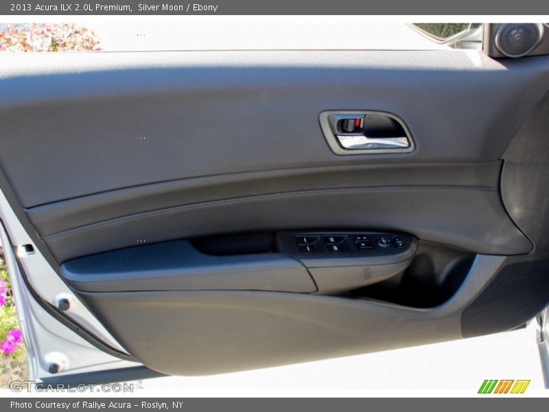 Silver Moon / Ebony 2013 Acura ILX 2.0L Premium