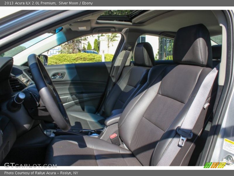 Silver Moon / Ebony 2013 Acura ILX 2.0L Premium