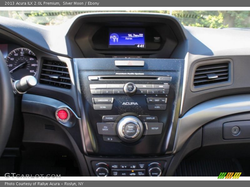 Silver Moon / Ebony 2013 Acura ILX 2.0L Premium