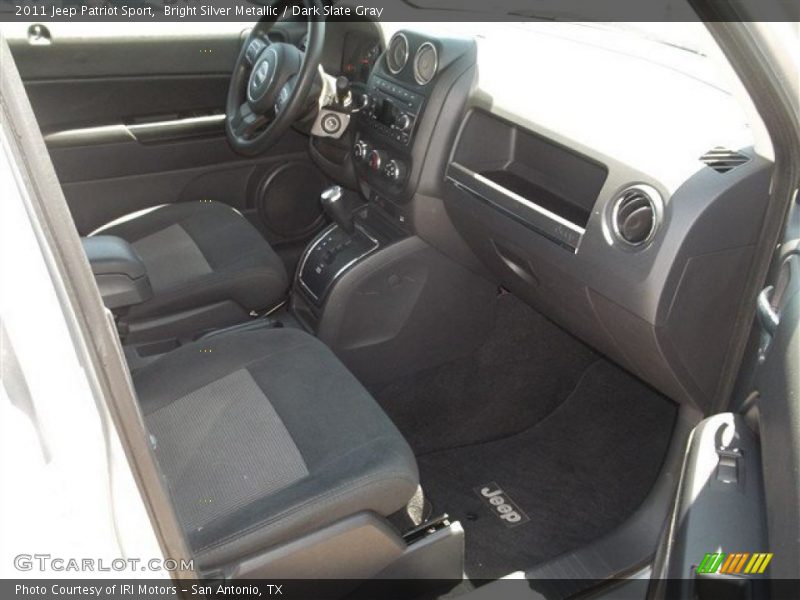 Bright Silver Metallic / Dark Slate Gray 2011 Jeep Patriot Sport