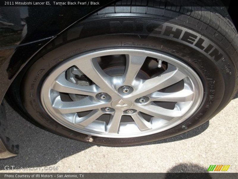 Tarmac Black Pearl / Black 2011 Mitsubishi Lancer ES