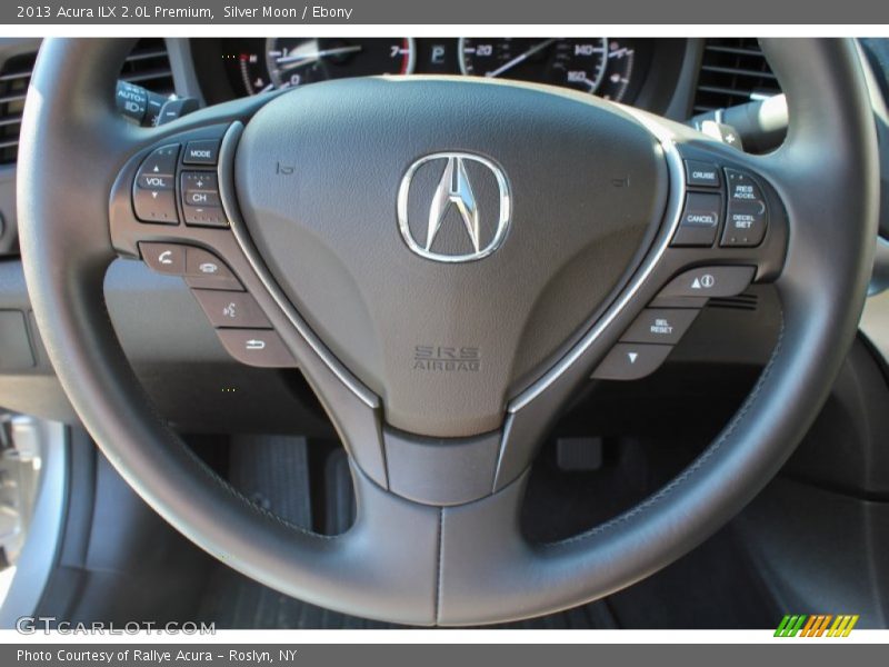 Silver Moon / Ebony 2013 Acura ILX 2.0L Premium