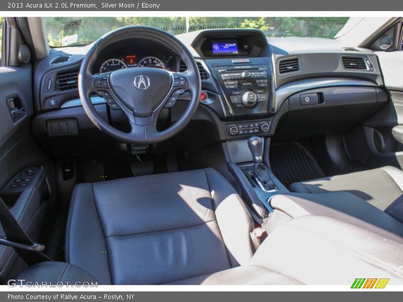 Silver Moon / Ebony 2013 Acura ILX 2.0L Premium