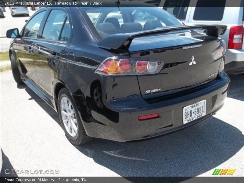 Tarmac Black Pearl / Black 2011 Mitsubishi Lancer ES
