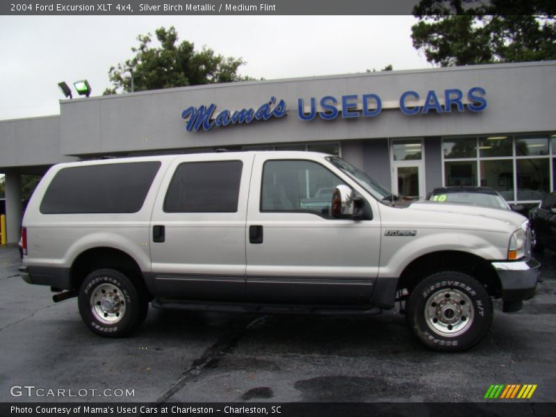 Silver Birch Metallic / Medium Flint 2004 Ford Excursion XLT 4x4