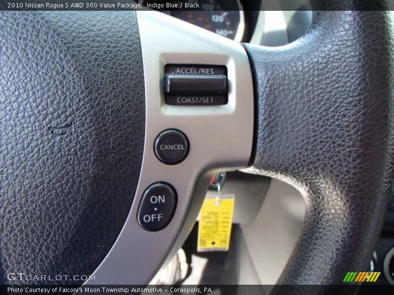 Indigo Blue / Black 2010 Nissan Rogue S AWD 360 Value Package