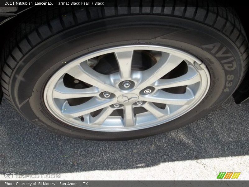 Tarmac Black Pearl / Black 2011 Mitsubishi Lancer ES