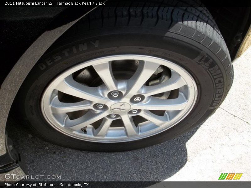 Tarmac Black Pearl / Black 2011 Mitsubishi Lancer ES